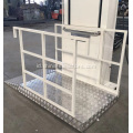 Portable Vertical Barrier Free Lift untuk Kursi Roda